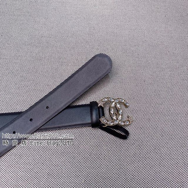 Chanel女士皮帶 香奈兒雙C時尚腰帶  jjp1899